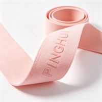 Bande élastique jacquard personnalisée avec logo, couleur et motif personnalisés, nylon, spandex, polyester, latex, rayée, bande élastique pour la taille
