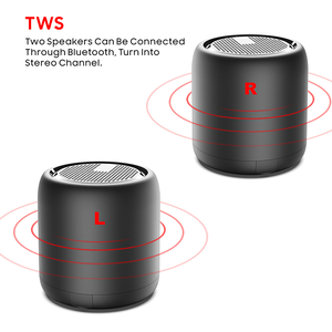 Ile taşınabilir Mini kablosuz hoparlörler su geçirmez Stereo ses 8 saat çalma süresi küçük hoparlör Smartphone için - Product Image 2