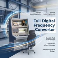 Consola de Control Personalizada para Sistema de Accionamiento Eléctrico con Convertidor de Frecuencia Digital Completo y Automatización PLC para Elevadores Mineros Industriales