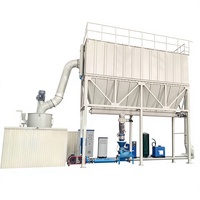 Machine de broyage à sec haute pression sans fuite et sans poussière pour l'usine de production de poudre d'alumine, livraison à temps