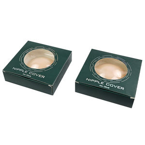 Empanadas de pezón de silicona sólida reutilizables Adhesivo sin costuras Accesorio de ropa interior opaco para cubierta de pezón - Product Image 5