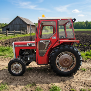Tractor de Ruedas Massey Ferguson 240, Motor de 65HP, Cabina Roja, Modelo Usado para Granjas - Product Image 5