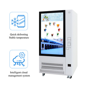 Distributeur automatique de boissons glacées de style moderne avec écran tactile 4K de 55 pouces - Product Image 2