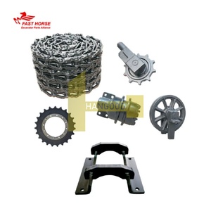 Cadena de oruga Hangood para excavadora PC200-8, conjunto de eslabones de oruga 20Y-32-00300, piezas de maquinaria de construcción, eslabón de oruga para PC200-6 PC200-7 - Product Image 3