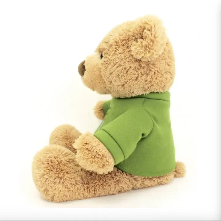 Customized Branded Plush Toy Teddy Bear Soft Toy With T-shirt Classic Stuffed Animal