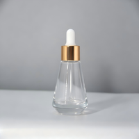 Flacons compte-gouttes en verre vides multi-tailles pour huiles essentielles, sérums et cosmétiques