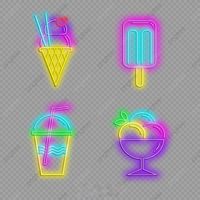 Winbo Ice Cream Shop Décor Neon Lights pour mur Haute qualité Led Sign Publicité Alimentaire Donut Dessert Shop Neon Sign Custom
