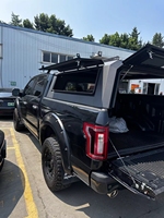 Couverture de lit en acier pour camionnette Tantu - Finition foncée, type de protection, installation facile