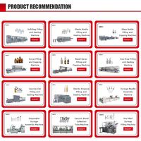 Équipement clé en main automatique pour ligne de remplissage de flacons/ampoules/sirops de 5 à 500 ml