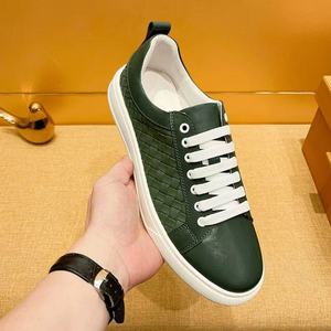 Zapatos de Hombre de Cuero Genuino, Tejidos a Mano, con Cordones, Casuales, con Punta Redonda y Suela de Goma para Uso Diario - Product Image 2