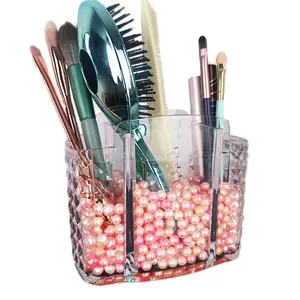 Wholesale Inventory Elegant Storage Solution Home And Kitchen Brush Holder Vanity Decor With Low MOQ