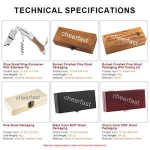 <span class=keywords><strong>Tire</strong></span>-<span class=keywords><strong>bouchon</strong></span> à vin personnalisé avec pointe en acier inoxydable, réutilisable, 3 en 1, en bois d'olivier, pour la maison et l'hôtel - Product Image 6