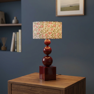 Lampe de table décorative artisanale de qualité supérieure avec un magnifique design imprimé, abat-jour floral, pour le salon, E27, vente en gros - Product Image 3
