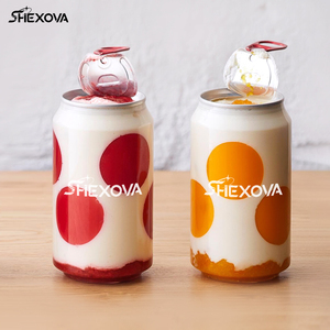 Biểu Tượng Tùy Chỉnh Dùng Một Lần Pet Nhựa Lọ Rõ Ràng Nước Trái Cây 12Oz 16Oz 24Oz Công Suất Có Thể Với Vòng Kéo Cho Cà Phê Bao Bì - Product Image 1