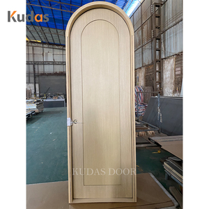 Custom Interior Wood <strong>Door</strong> Interior <strong>Arch</strong> Top Embedded <strong>Door</strong> Leaf Interior <strong>Doors</strong> for Houses - Product Image 3