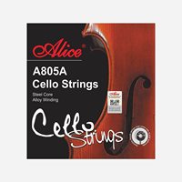 Cordes de violon en acier inoxydable Alice A707 en gros, accessoires d'instruments de musique