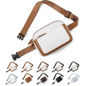 Mini Veganistische Lederen Riem Tas Heuptasje Mode Dames Crossbody Borsttassen - Product Image 5