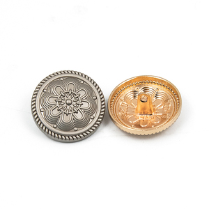 FactorySale Custom Button Zinc Alloy Gold Shank Tailor Buttons for Clothes - Product Image 3