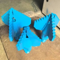 Foret de forage de puits d'eau à 3 ailes PDC Cutter 3-Wing Drag Bit