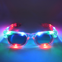 Nouvelles Lunettes LED Lumineuses à Paillettes pour Fêtes et Festivals de Noël – Accessoire de Fête Nouveauté