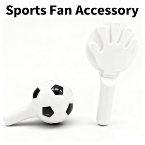 Futebol Cheer <span class=keywords><strong>Hammer</strong></span> & Mão Clap <span class=keywords><strong>Toy</strong></span> Futebol temático Sports Event Party Favors e Custom <span class=keywords><strong>Plastic</strong></span> Noise Makers para Jogos - Product Image 2