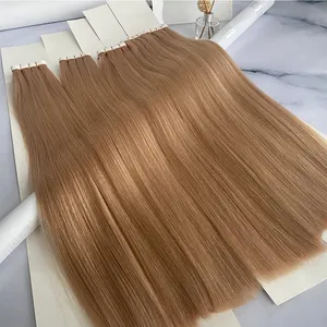 2023 New Tape On Hair Double Drawn Invisible Tape In Extensions Human Hair