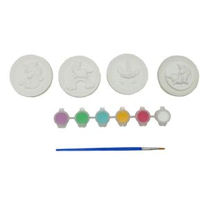 Set di Pittura Fai-<span class=keywords><strong>da</strong></span>-Te Elsas per Figurine di Unicorni, Giocattoli Creativi in Ceramica e Gesso - Product Image 3