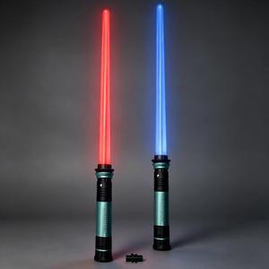 Sabre laser LED détachable 2-en-1 pour enfants avec effets sonores et mouvement fluide, <span class=keywords><strong>jouet</strong></span> épée laser pour enfants - Product Image 1