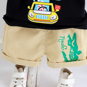 Conjuntos de Ropa para Niños al por Mayor de Alta Calidad y Estilo Moderno, Camiseta Negra y Pantalones Deportivos para Niños Pequeños - Product Image 4