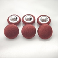 Boutons recouverts de tissu satiné de qualité supérieure, plusieurs tailles, boutons à tige ronde pour robes de luxe, costumes, chemisiers, vêtements de mariage, BOUTONS