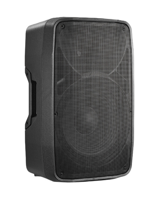 Factory Direct LC15 15 Inch 2-Way Plastic Full Range Active PA Speaker, Class H 500W RMS DSP FM/TWS Speaker