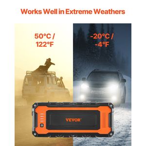 DB เครื่องจั๊มสตาร์ทรถ3000A แบบพกพาพร้อมไฟ LED 59.2Wh แบตเตอรี่ลิเธียมสำหรับใช้ในรถบรรทุกและมอเตอร์ไซค์ - Product Image 4