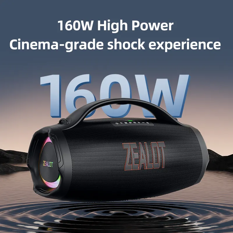 Portable Rechargeable Big Bass Party Waterproof Wireless Blue Tooth Speaker Zealot S98 · image 2
