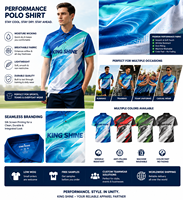 Fabrication de polos pour hommes, polos de sport, polos d'entraînement pour équipes, polos de golf pour hommes, polos graphiques, uniformes de sublimation