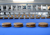 Mouleur rotatif Soda Crevettes Poisson Grain Craquelin Dates Rempli Biscuit Puff Press Macaron Moulder Baking Machine Cookie Maker