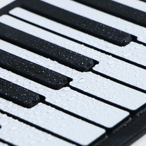 Clavier <span class=keywords><strong>de</strong></span> <span class=keywords><strong>piano</strong></span> électronique portable à 88 touches <span class=keywords><strong>pour</strong></span> <span class=keywords><strong>débutants</strong></span>, en silicone souple roulé à la main, en plastique épais monobloc, livraison directe - Product Image 3