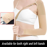 Manchon de compression respirant et écologique pour le coude avec option de logo personnalisé – Soutien et protection pour lymphœdème, arthrite et œdème