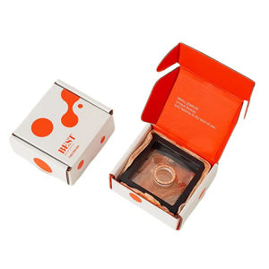 Encre de soja impression numérique carton ondulé papier emballage Mailer boîte d'expédition postale - Product Image 6