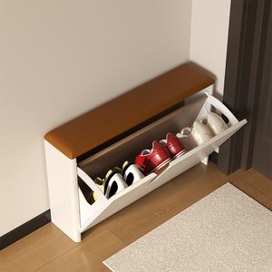 Siêu hẹp Phân & Ottoman cho nhà hoặc căn hộ không gian nhỏ Giày thay đổi & ngồi lật xô thiết kế - Product Image 5