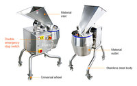 3000Kg/u Aardappel Snijmachine Ui Wortel Snijmachine Groente Shredder Aardappelchips Snijder Komkommer Snijmachine