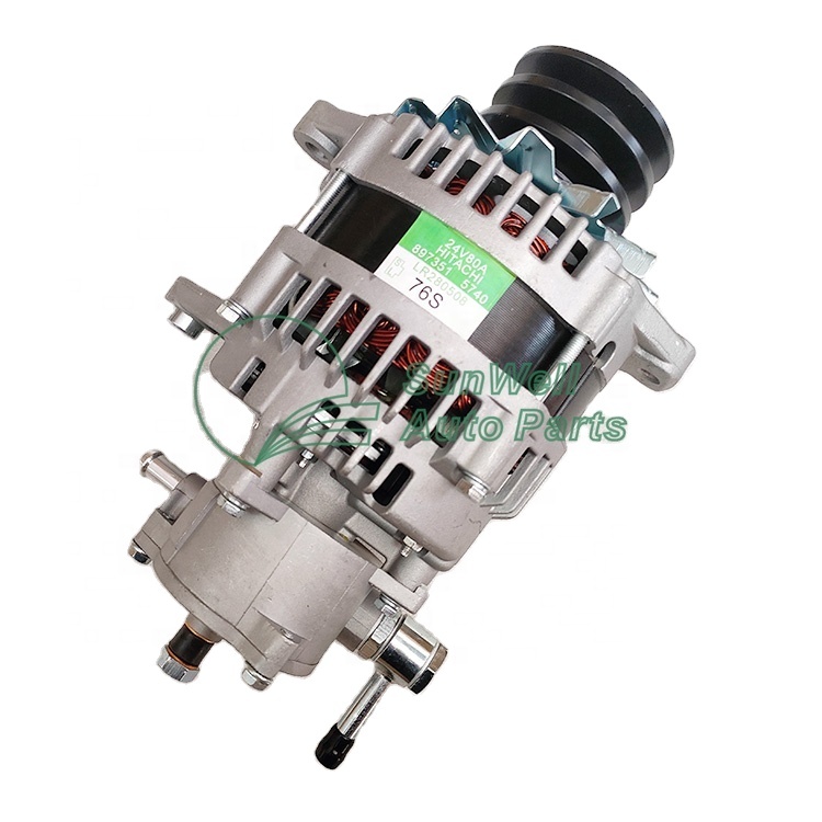 Новое поступление, детали двигателя, генератор переменного тока 24 В 80 А 8973515740 для 4HK1 4HG1 4HE1