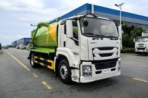Camión de succión de aguas residuales de alta presión Isuzu para saneamiento, recolección de aguas residuales y transporte de aguas residuales para África - Product Image 2