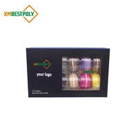 Boîtes d'emballage en papier personnalisées pour 12 macarons, biscuits, pâtisseries, baklavas, avec fenêtre de visualisation, pliables, pour présentation