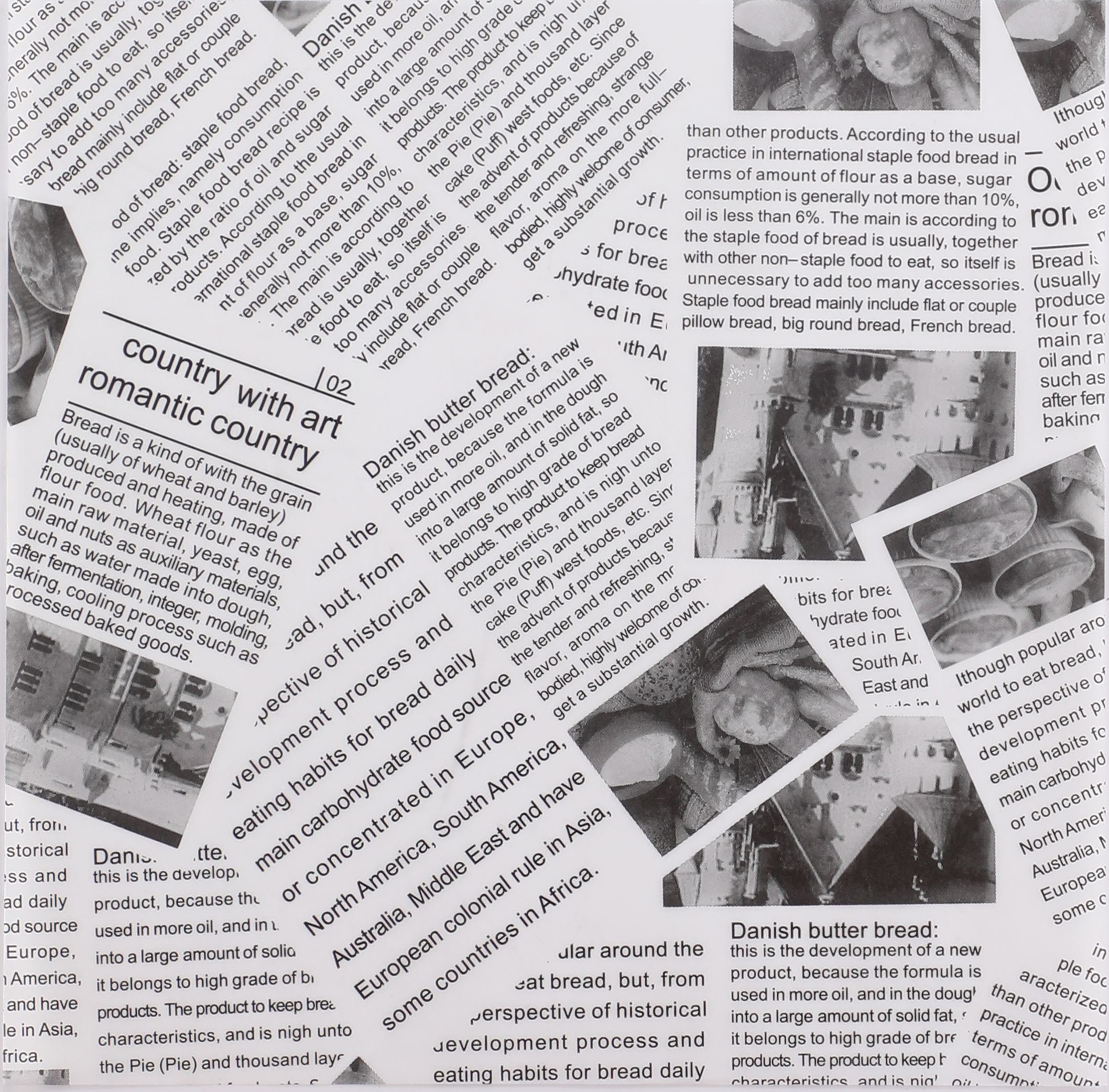 สีน้ำตาล 15*15ซม