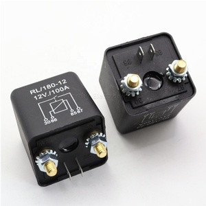 Electronic parts High current start 4 pin automobile 100A12V24V36V48V60V72V <strong>relay</strong> RL/180-12 - Product Image 3