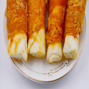 Rollo de cuero de vaca <span class=keywords><strong>para</strong></span> masticar <span class=keywords><strong>pollo</strong></span>, alimentos <span class=keywords><strong>para</strong></span> mascotas, <span class=keywords><strong>sin</strong></span> aditivos, <span class=keywords><strong>comida</strong></span> seca <span class=keywords><strong>para</strong></span> <span class=keywords><strong>perros</strong></span> - Product Image 4