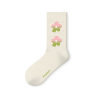Chaussettes confortables et respirantes pour femmes avec des impressions drôles-Conception gratuite de logo de chaussette personnalisé-Échantillons gratuits pour les cadeaux