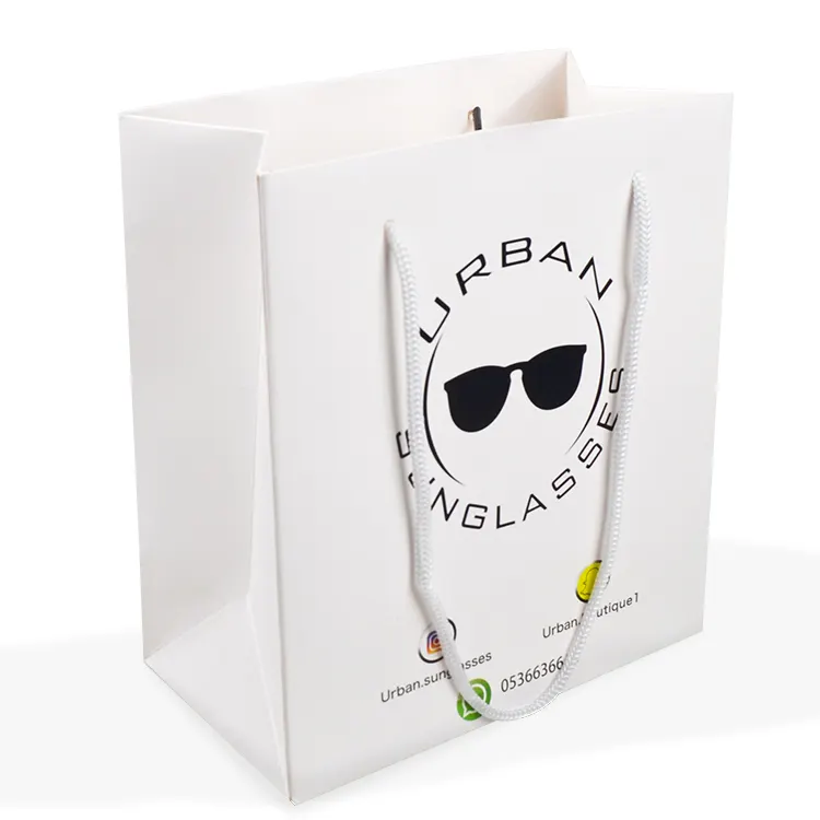 Hot Sale Forest Stewardship Council Brand Luxury Paper Bags with Your Own Logo for Shopping