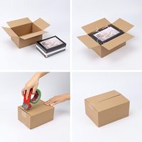 Vente en gros de boîtes en carton ondulé de haute qualité Boîtes d'expédition en carton pour plantes Boîte Karton
