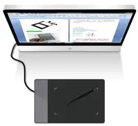 HUION-Tableta de dibujo Digital inteligente para niños, tablet profesional de 4x420 pulgadas con bolígrafo, 2,3